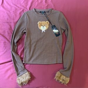 Delias By Dolls Kill - SO LOVABLE LONG SLEEVE TOP